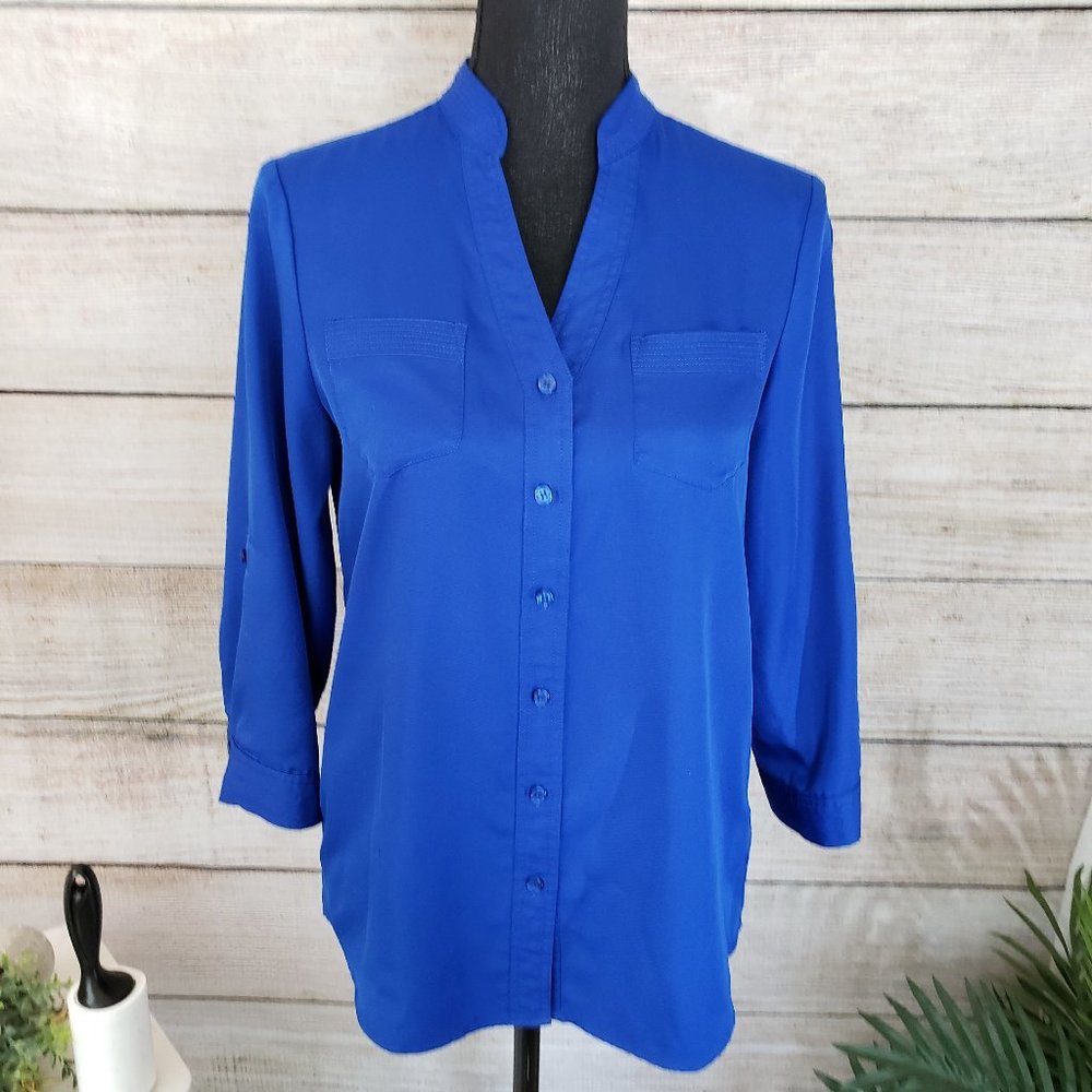 The Limited Blue Button Down Shirt